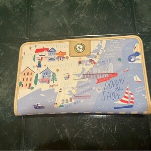 Spartina down the shore wallet. NWOT